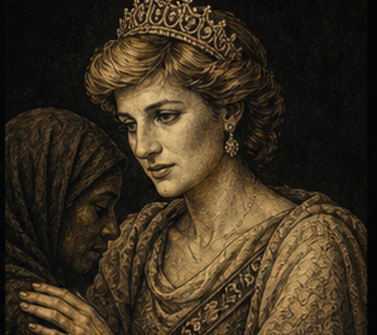 Retrato Acólito de Diana Spencer