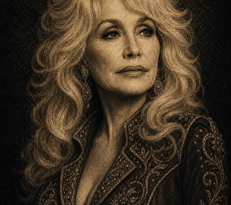 Retrato Acólito de Dolly Parton
