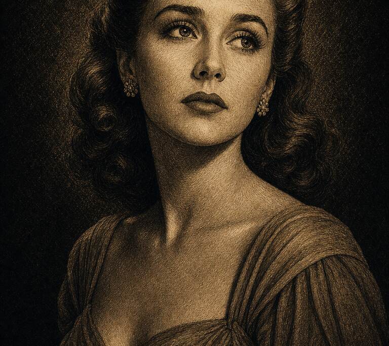Retrato Acólito de Judy Garland