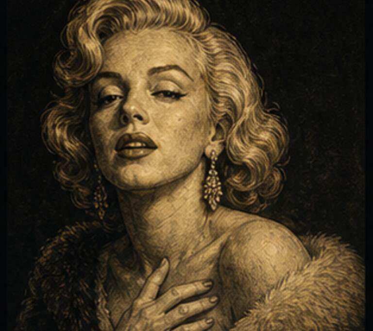 Retrato Acólito de Marilyn Monroe