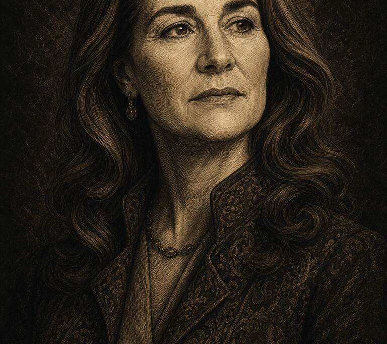 Retrato Acólito de Melinda French Gates