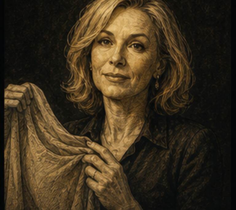 Retrato Acólito de Sara Blakely