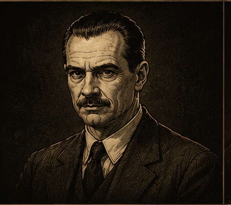 Retrato Arcano de Howard Hughes