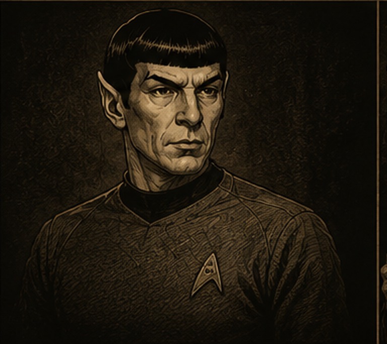 Retrato Arcano de Spock