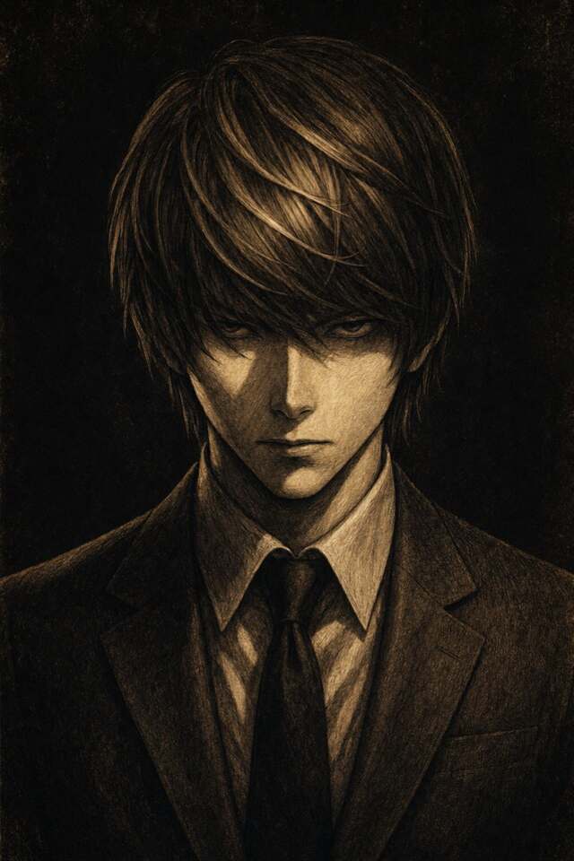 Retrato de Light Yagami