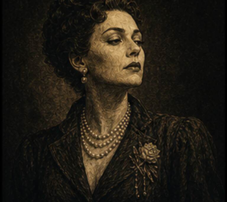 Retrato Bardo de Coco Chanel