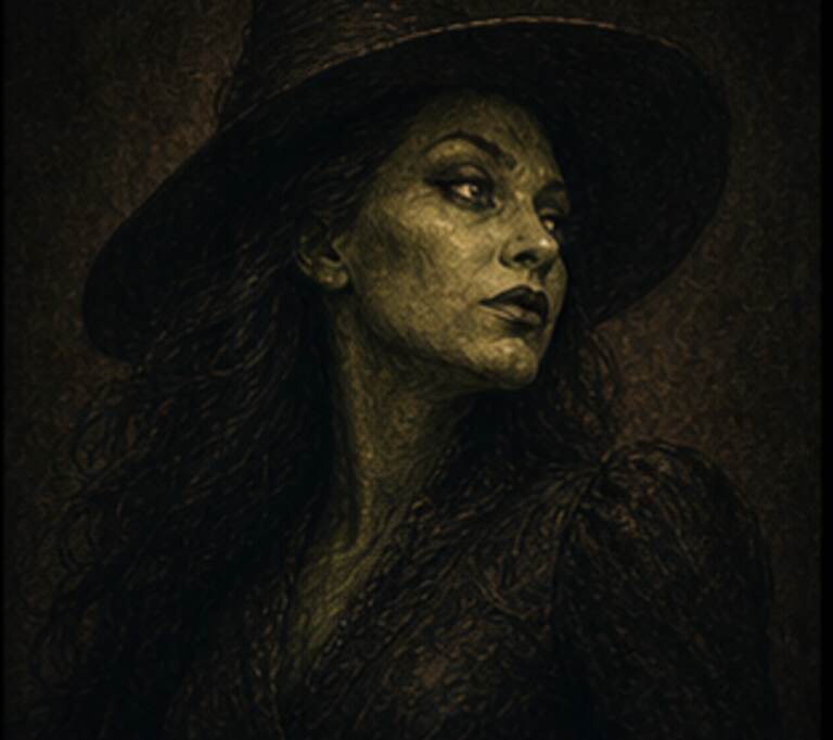 Retrato Bardo de Elphaba