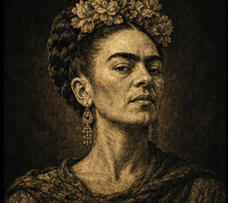 Retrato Bardo de Frida Kahlo