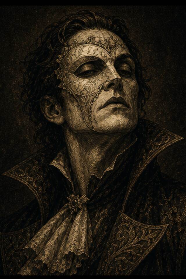 Retrato de Fantasma da Ópera