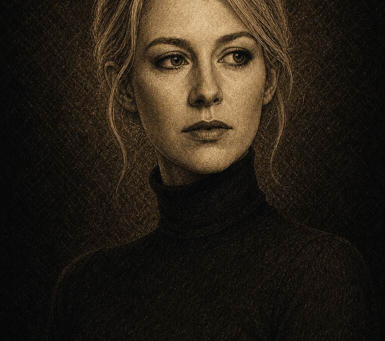 Retrato Gladiador de Elizabeth Holmes