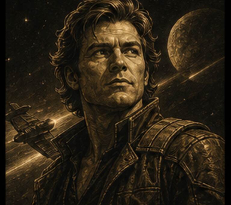 Retrato Gladiador de Han Solo