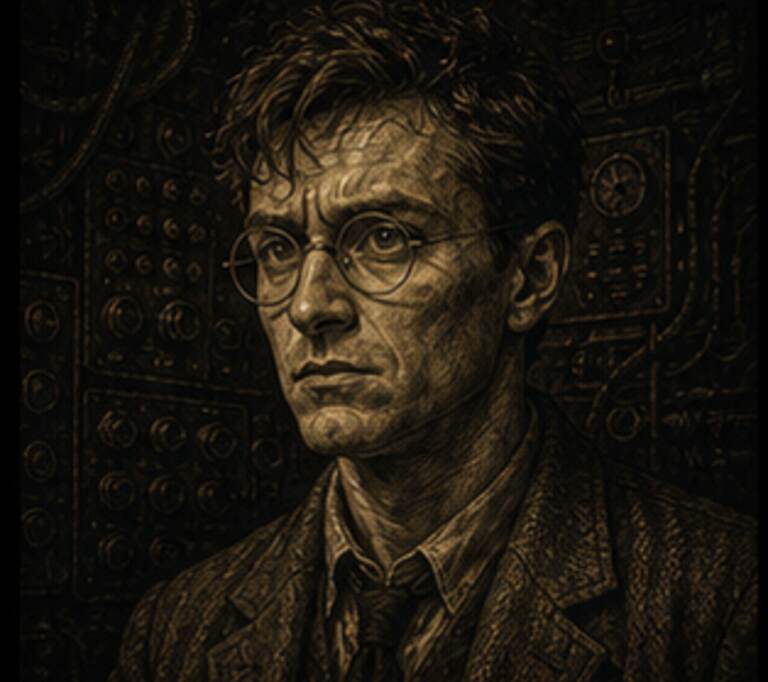 Retrato Guardião de Alan Turing