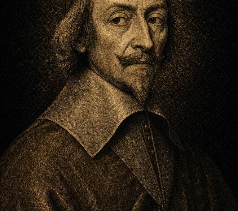 Retrato Guardião de Cardinal Richelieu