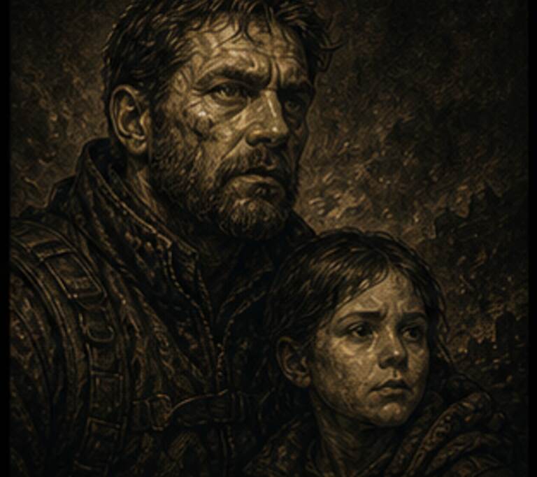Retrato Guardião de Joel Miller