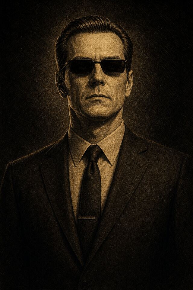 Retrato de Agent Smith