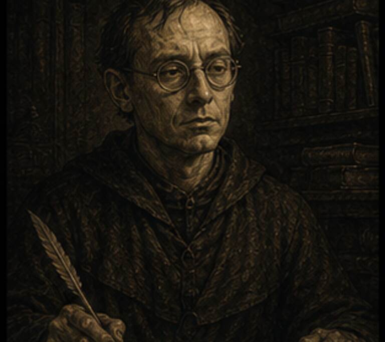Retrato Monge de Bartleby