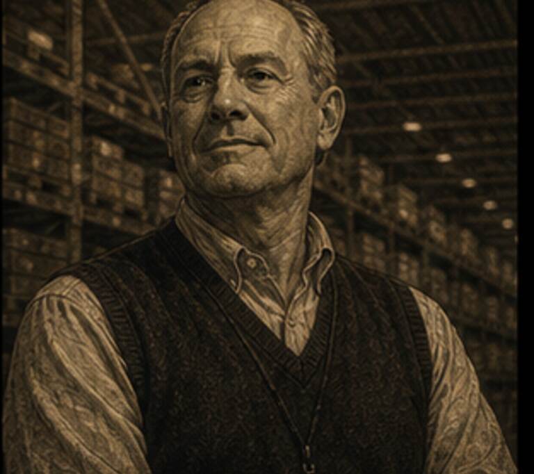 Retrato Monge de Jim Sinegal