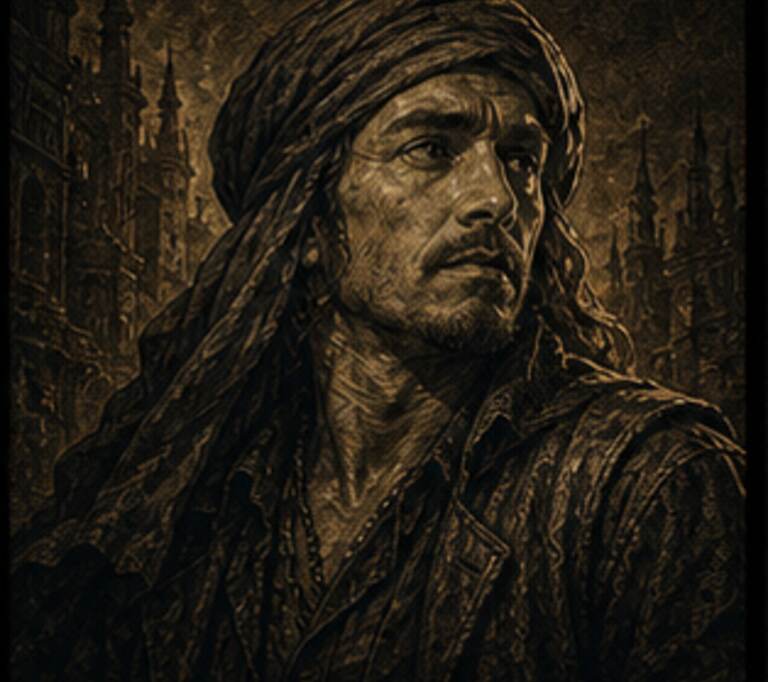 Retrato Nômade de Aladdin
