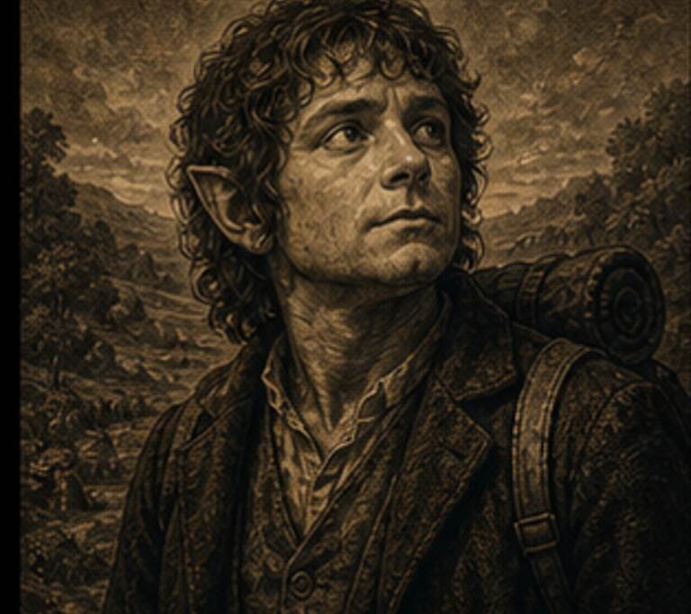 Retrato Nômade de Bilbo Bolseiro