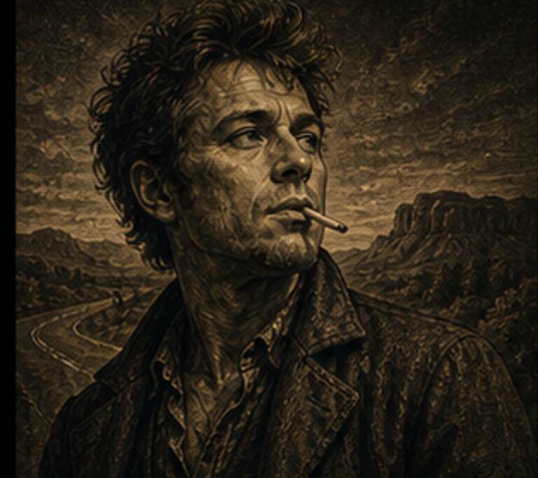 Retrato Nômade de Jack Kerouac