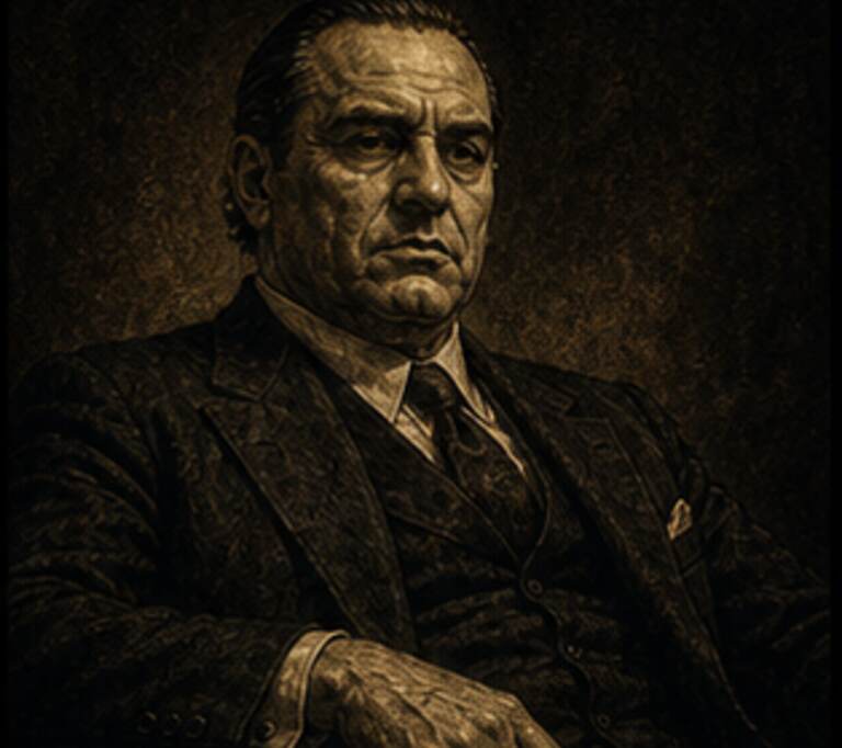 Retrato Titã de Al Capone