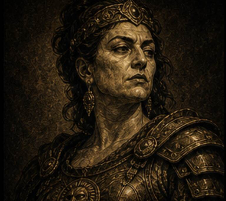 Retrato Titã de Boudica