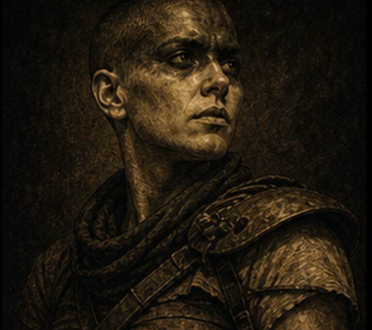 Retrato Titã de Furiosa