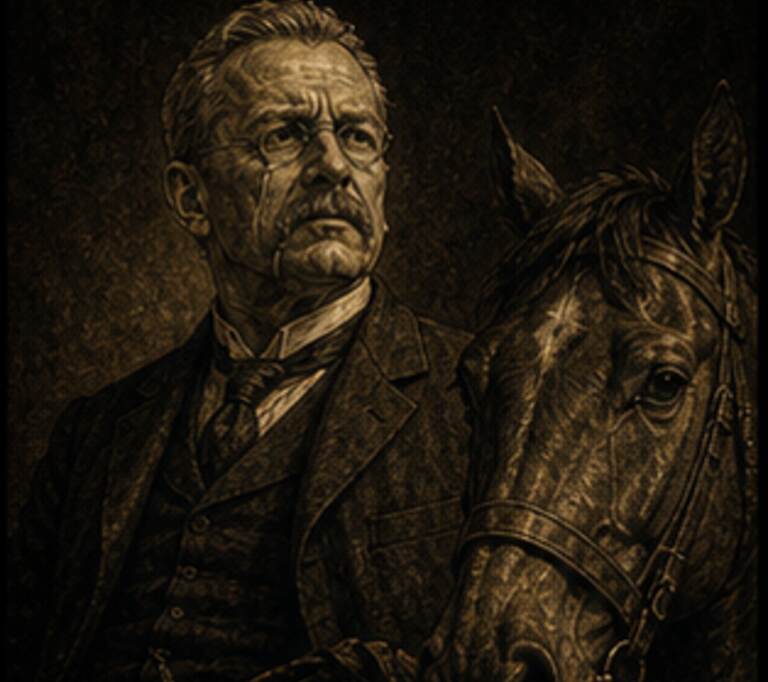 Retrato Titã de Theodore Roosevelt